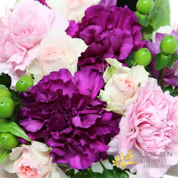 【母の日アレンジ】グラティチュード（A）アメジスト